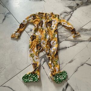 Floral and Butterfly Kids One Piece